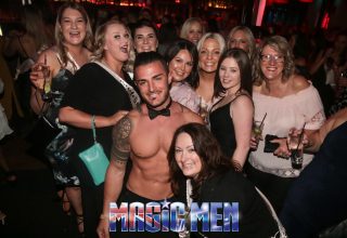 Magic Men Hens Party with Topless Waiter