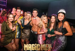 Magic Men Hens with Topless waiter