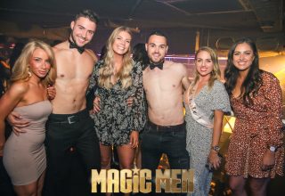 Magic Men Topless waiters with Hens