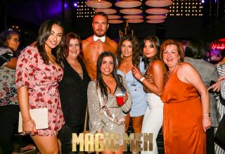 Magic Men Hens Party with Topless waiter